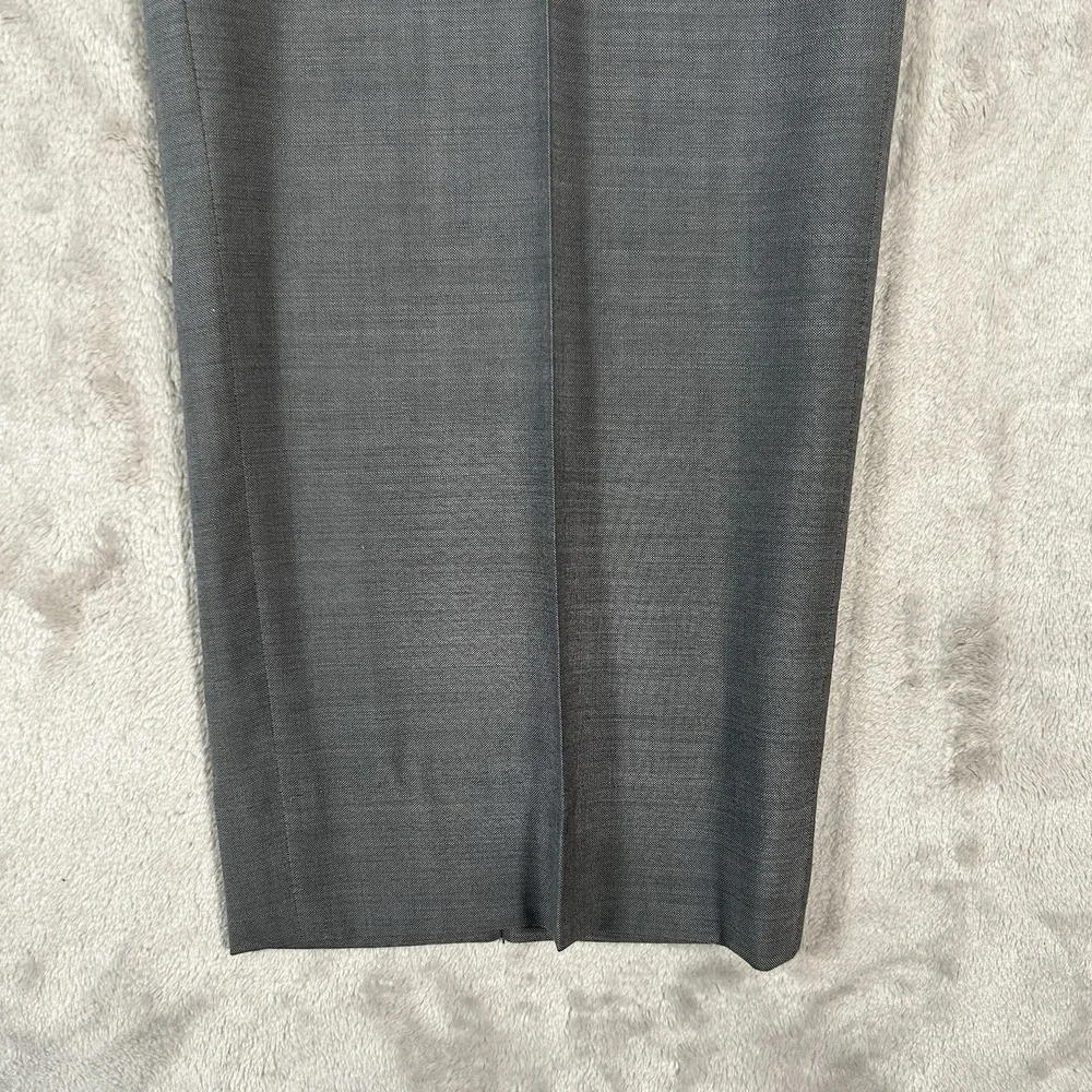 The Men's Store Bloomingdale's Pants Mens 38x30 Gray 100% Wool Made In Italy EUC